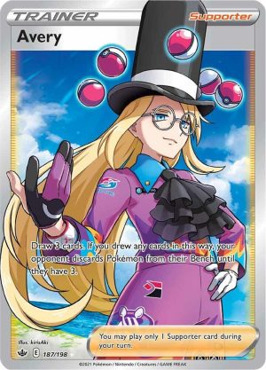 Avery (Full Art) - 187/198: SWSH06: Chilling Reign