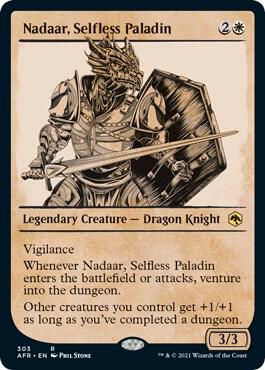 Nadaar, Selfless Paladin (Showcase) - 303: Adventures in the Forgotten Realms