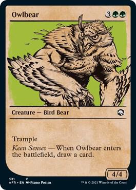 Owlbear (Showcase) - 331: Adventures in the Forgotten Realms