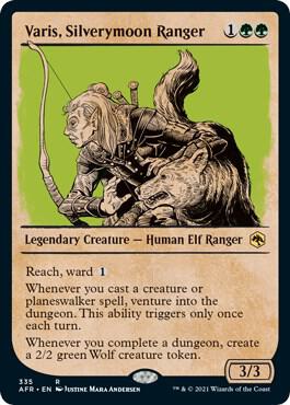 Varis, Silverymoon Ranger (Showcase) - 335: Adventures in the Forgotten Realms