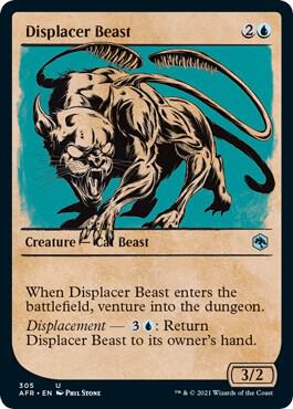 Displacer Beast (Showcase) - 305: Adventures in the Forgotten Realms