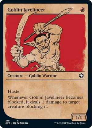 Goblin Javelineer (Showcase) - 318: Adventures in the Forgotten Realms