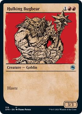 Hulking Bugbear (Showcase) - 319: Adventures in the Forgotten Realms
