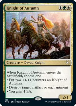 Knight of Autumn - 187: Commander: Adventures in the Forgotten Realms