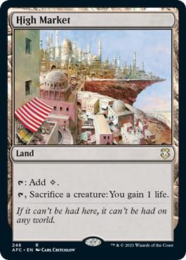 High Market - 246: Commander: Adventures in the Forgotten Realms