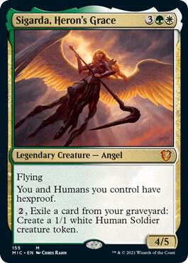 Sigarda, Heron's Grace - 155: Commander: Innistrad: Midnight Hunt