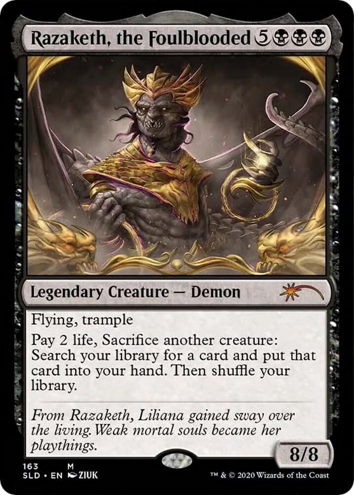 Razaketh, the Foulblooded - 163: Secret Lair Drop Series