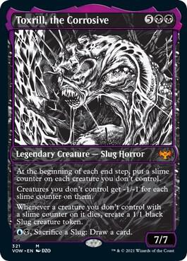 Toxrill, the Corrosive (Showcase) - 321: Innistrad: Crimson Vow