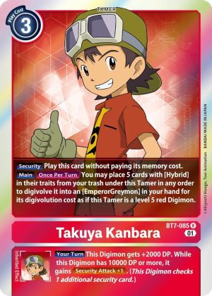 Takuya Kanbara - BT7-085 R: Next Adventure
