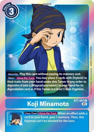 Koji Minamoto - BT7-087 R: Next Adventure