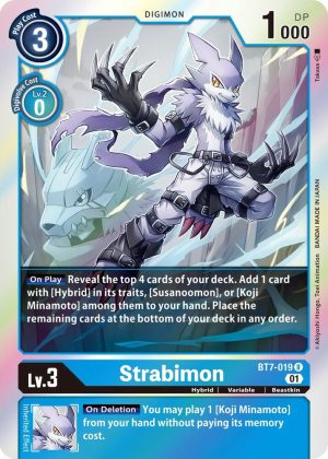 Strabimon - BT7-019 R: Next Adventure
