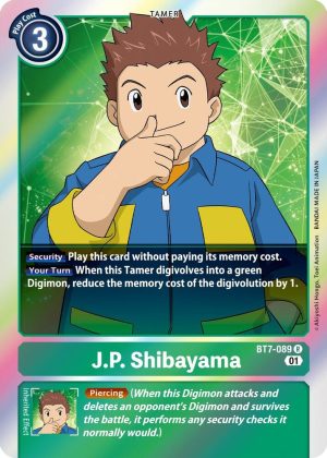 J.P. Shibayama - BT7-089 R: Next Adventure