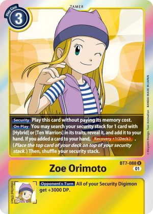 Zoe Orimoto - BT7-088 R: Next Adventure