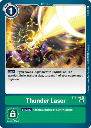 Thunder Laser - BT7-101 C: Next Adventure