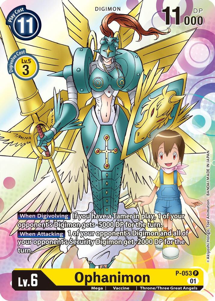 Ophanimon - P-053 P: Digimon Promotion Cards