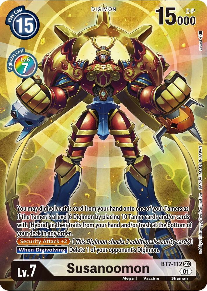 Susanoomon (Alternate Art) - BT7-112 SEC: Next Adventure