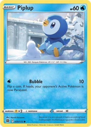Piplup - 035/172: SWSH09: Brilliant Stars
