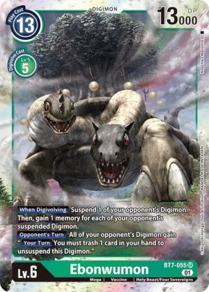 Ebonwumon - BT7-055 SR: Next Adventure