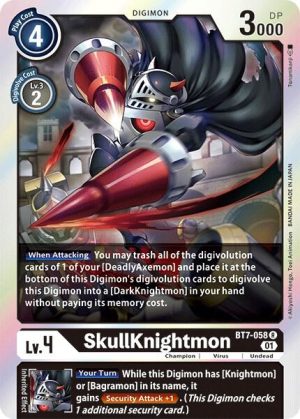 SkullKnightmon - BT7-058 R: Next Adventure