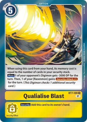 Qualialise Blast - BT7-100 R: Next Adventure
