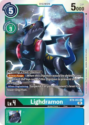 Lighdramon - BT8-053 R: New Awakening