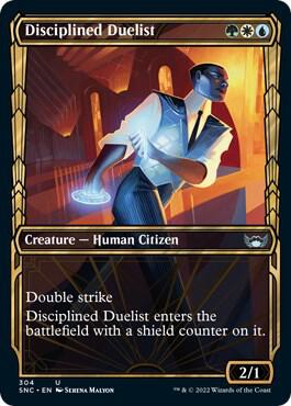 Disciplined Duelist (Showcase) - 304: Streets of New Capenna