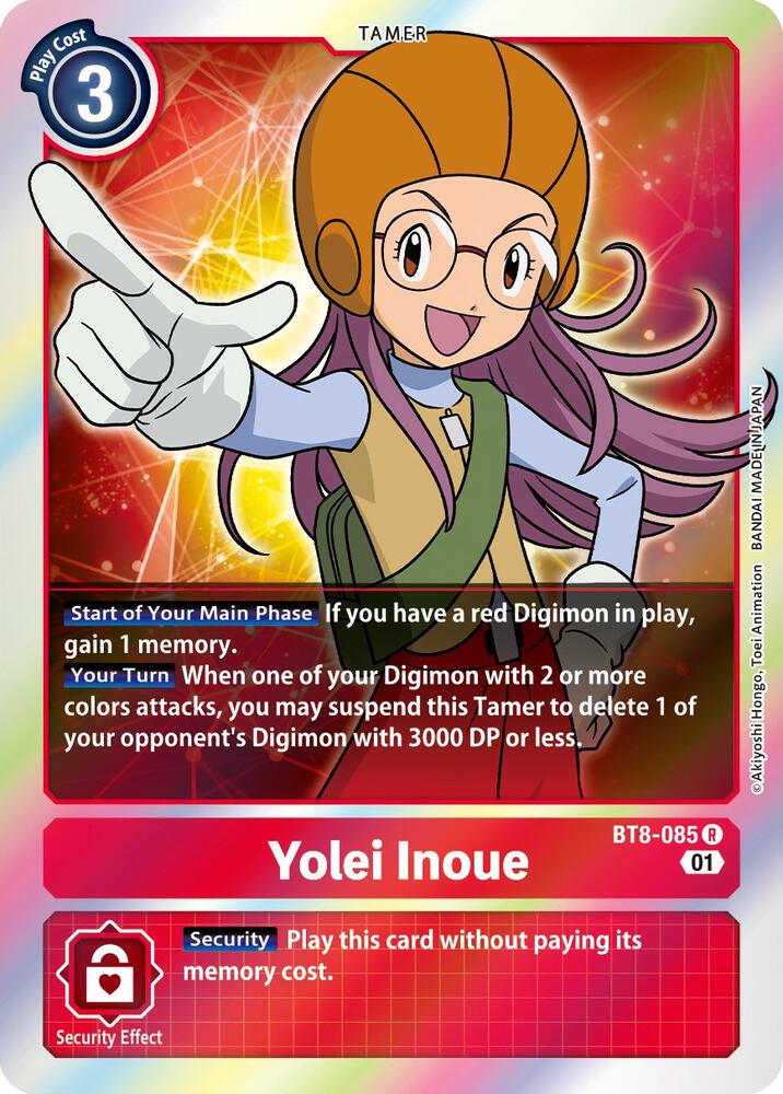 Yolei Inoue - BT8-085 R: New Awakening