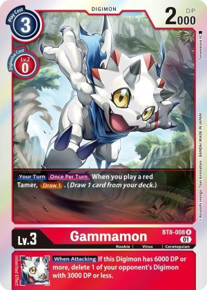 Gammamon - BT8-008 R: New Awakening