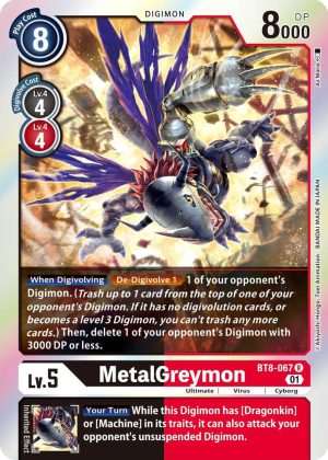 MetalGreymon - BT8-067 R: New Awakening