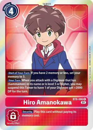 Hiro Amanokawa - BT8-086 R: New Awakening