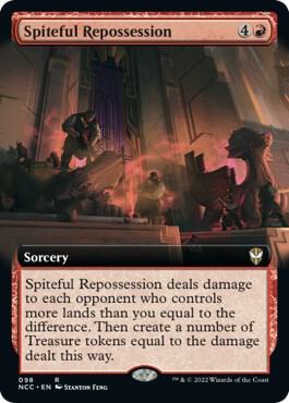 Spiteful Repossession (Extended Art) - 98: Commander: Streets of New Capenna