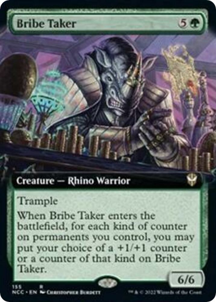 Bribe Taker (Extended Art) - 155: Commander: Streets of New Capenna