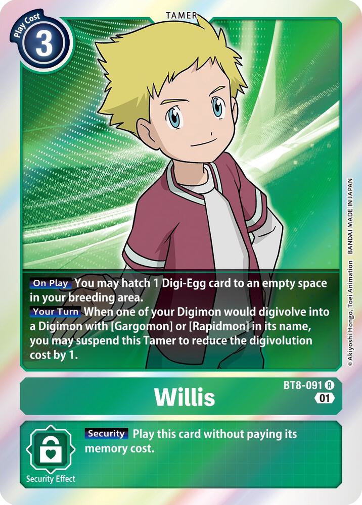 Willis - BT8-091 R: New Awakening