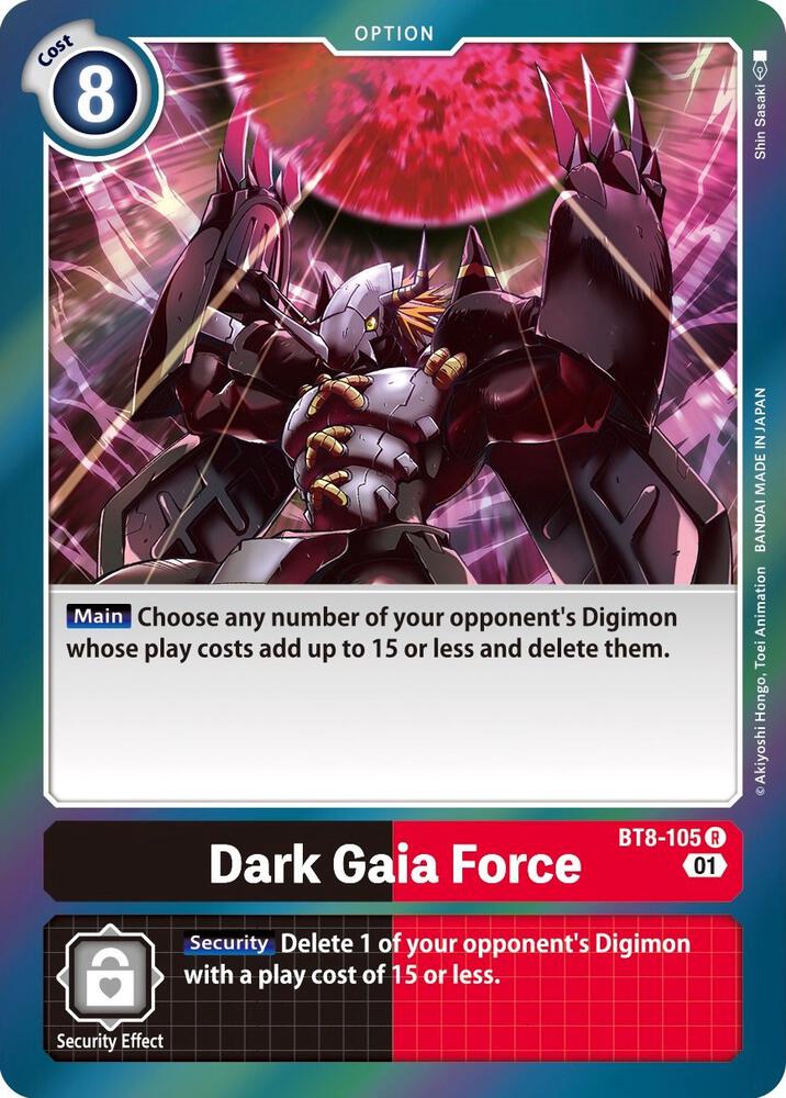 Dark Gaia Force - BT8-105 R: New Awakening