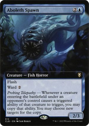 Aboleth Spawn (Extended Art) - 612: Commander Legends: Battle for Baldur's Gate