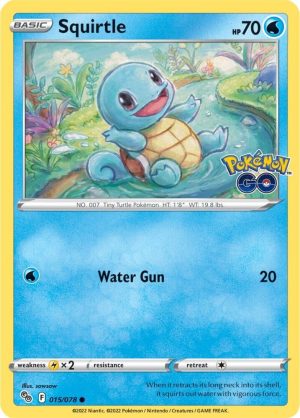 Squirtle - 015/078: Pokemon GO