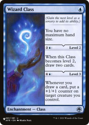 Wizard Class - 081/281: The List Reprints