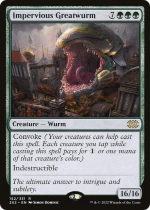 Impervious Greatwurm - 152: Double Masters 2022