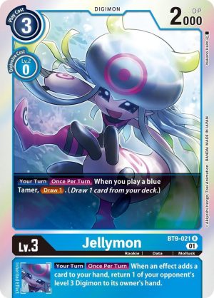 Jellymon - BT9-021 R: X Record