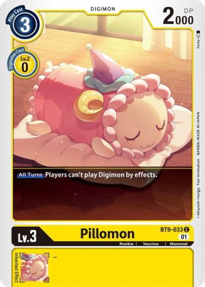 Pillomon - BT9-033 C: X Record