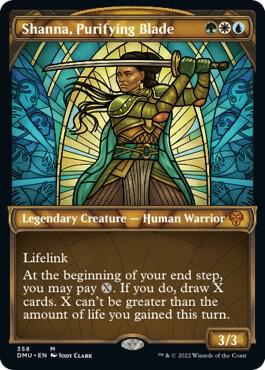 Shanna, Purifying Blade (Textured Foil) - 358: Dominaria United