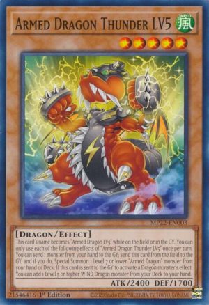 Armed Dragon Thunder LV5 - MP22-EN003: 2022 Tin of the Pharaoh's Gods