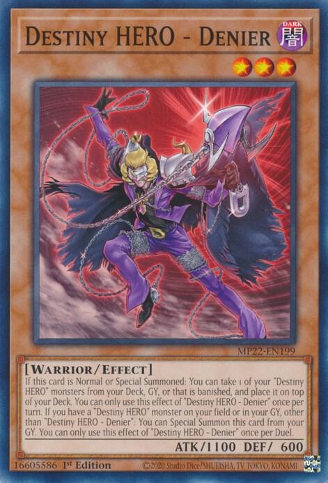 Destiny HERO - MP22-EN199: 2022 Tin of the Pharaoh's Gods