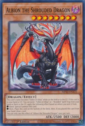 Albion the Shrouded Dragon - MP22-EN125: 2022 Tin of the Pharaoh's Gods