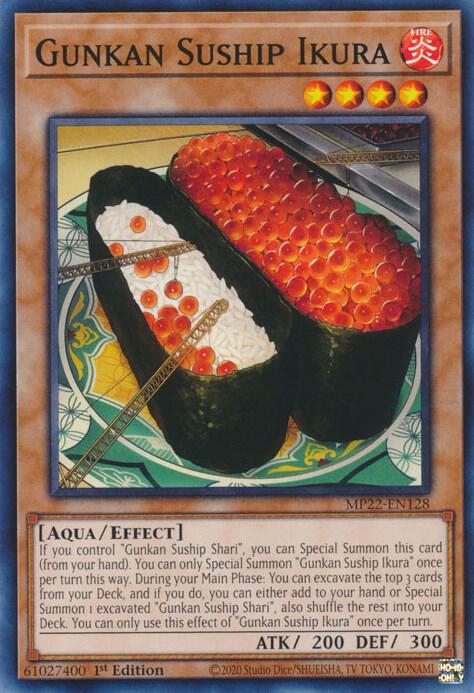 Gunkan Suship Ikura - MP22-EN128: 2022 Tin of the Pharaoh's Gods