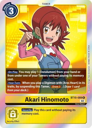 Akari Hinomoto - BT10-089 R: Xros Encounter