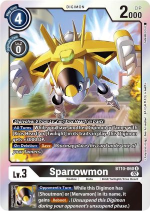 Sparrowmon - BT10-060 R: Xros Encounter
