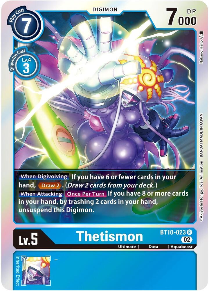 Thetismon - BT10-023 R: Xros Encounter