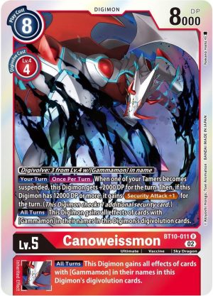 Canoweissmon - BT10-011 R: Xros Encounter