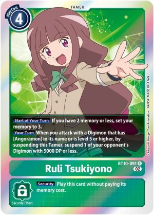 Ruli Tsukiyono - BT10-091 R: Xros Encounter